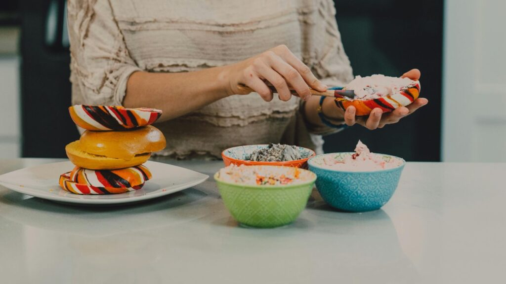 Making Bagel Rolls at Home